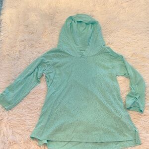 Columbia Mint Green Hooded Pullover